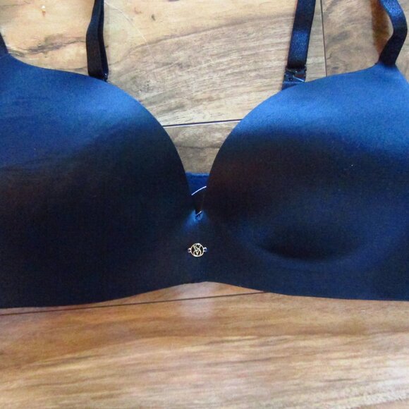 NWT- SO OBSESSED by Victoria's Secret Black Padded Push Up No Wire Bra Size 38B - Picture 2 of 7